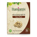 Banjaras Multani Mitti Face Pack – 5 × 20g | 100% Natural