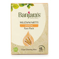 Banjaras Multani Mitti Sandal Face Pack – 5 × 20g | 100% Natural