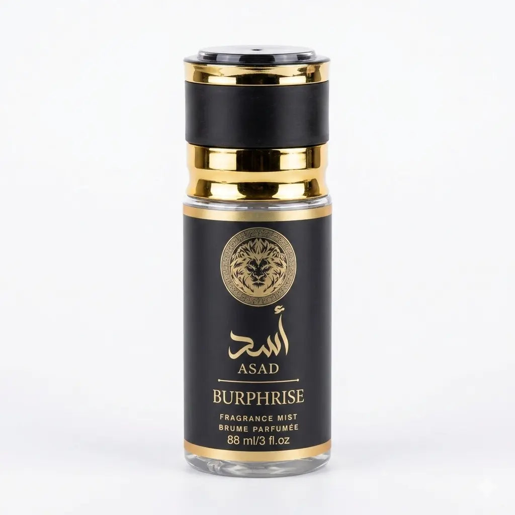Burphrise Asad Fragrance Mist for Men | 88ml | Bold Woody Arabian Mist | Unisex