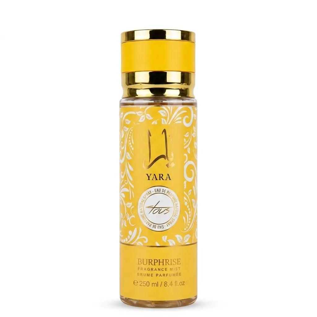 Burphrise Yara Tous Fragrance Mist for Women | 250ml | Fresh Floral EDP Mist