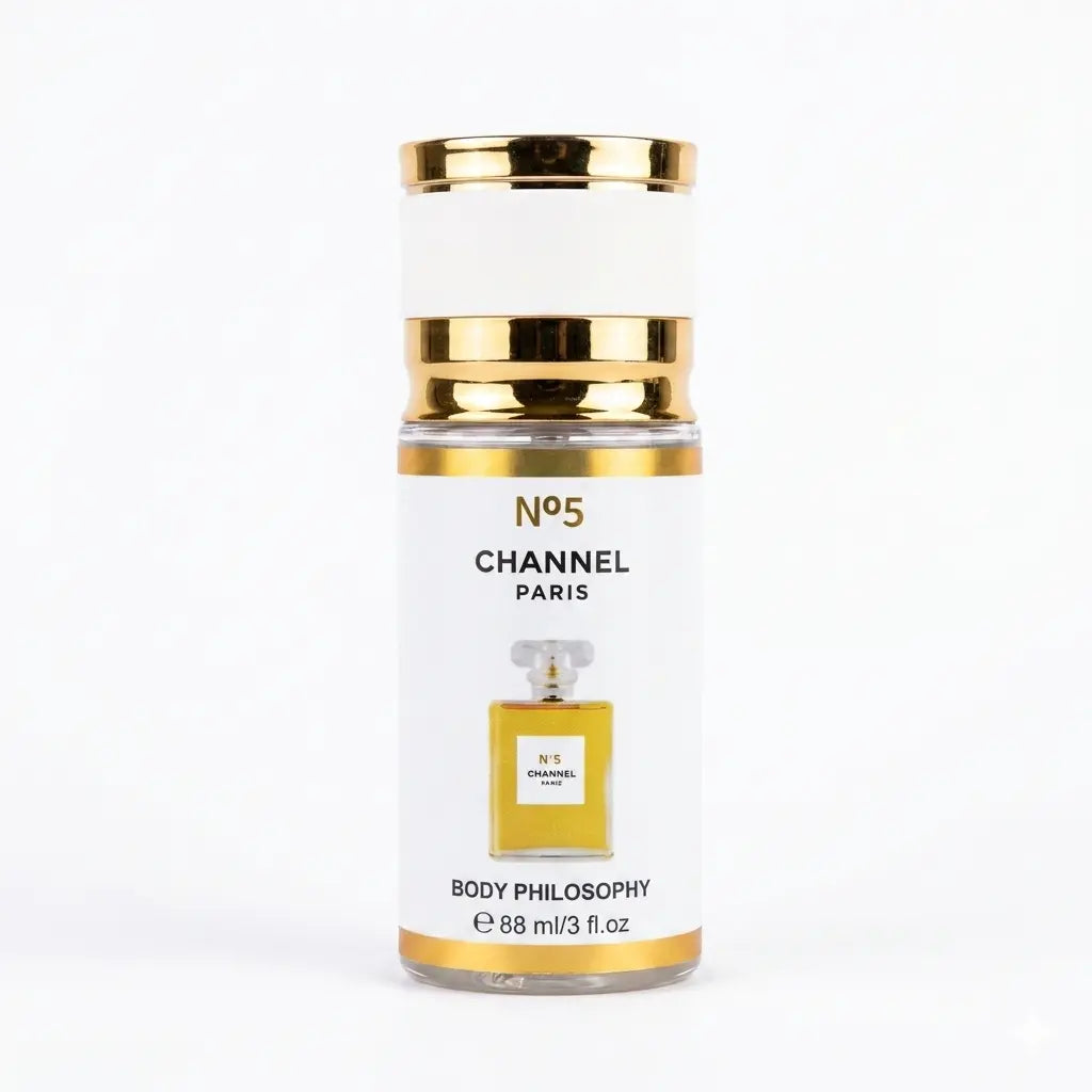 Channel Paris No5 Body Philosophy Fragrance Mist for Women | 88ml / 250ml | Classic Floral Aldehyde Mist
