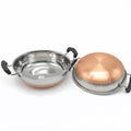 Copper Bottom Stainless Steel Kadai