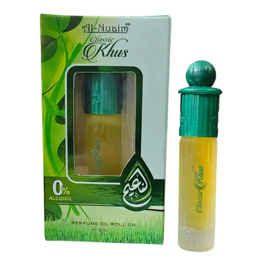 Al Nuaim Classic Khus 6ml Attar 