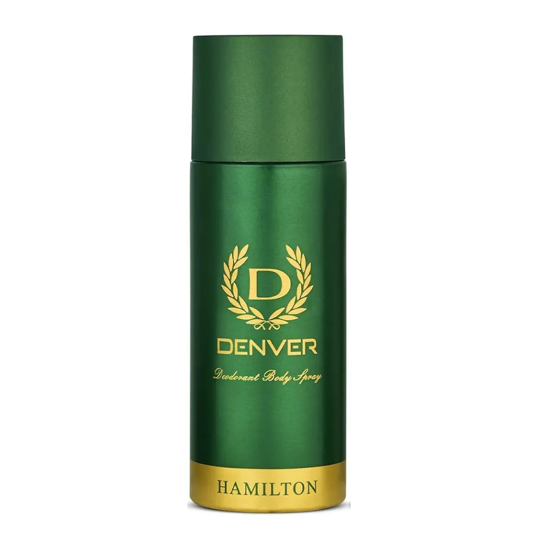Denver Hamilton Original Body Spray for Men | 150ml Long-Lasting Deodorant | Fresh Green Fragrance