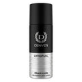 Denver Original Black Code Deodorant Body Spray 150ml | Long Lasting Freshness for Men