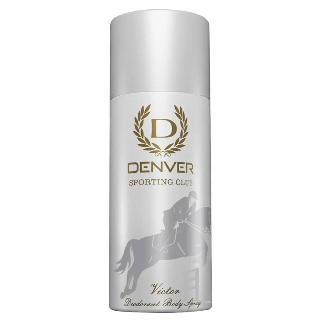 Denver Sporting Club Victor Body Spray for Men | 150ml Long-Lasting Deodorant | Fresh Aquatic Fragrance
