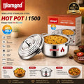 Diamond Premium Insulated Stainless Steel Hot Pot | Double-Walled Thermal Casserole
