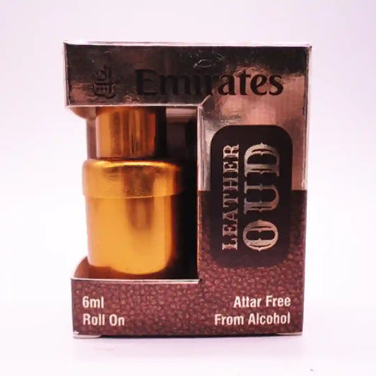 Emirates Perfume Leather Oud 6ml Attar