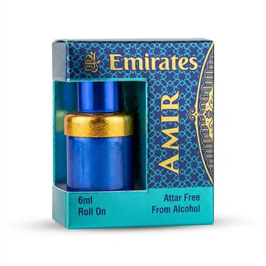 Emirates Amir Concentrated Attar Perfume Oil – 6ml