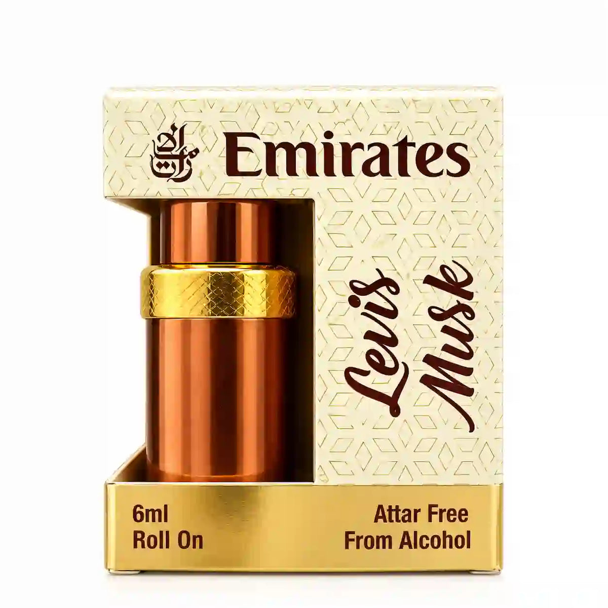 Emirates Levis Musk Alcohol-Free Perfume Oil Roll-On Attar 6ml – BIG PETTAH