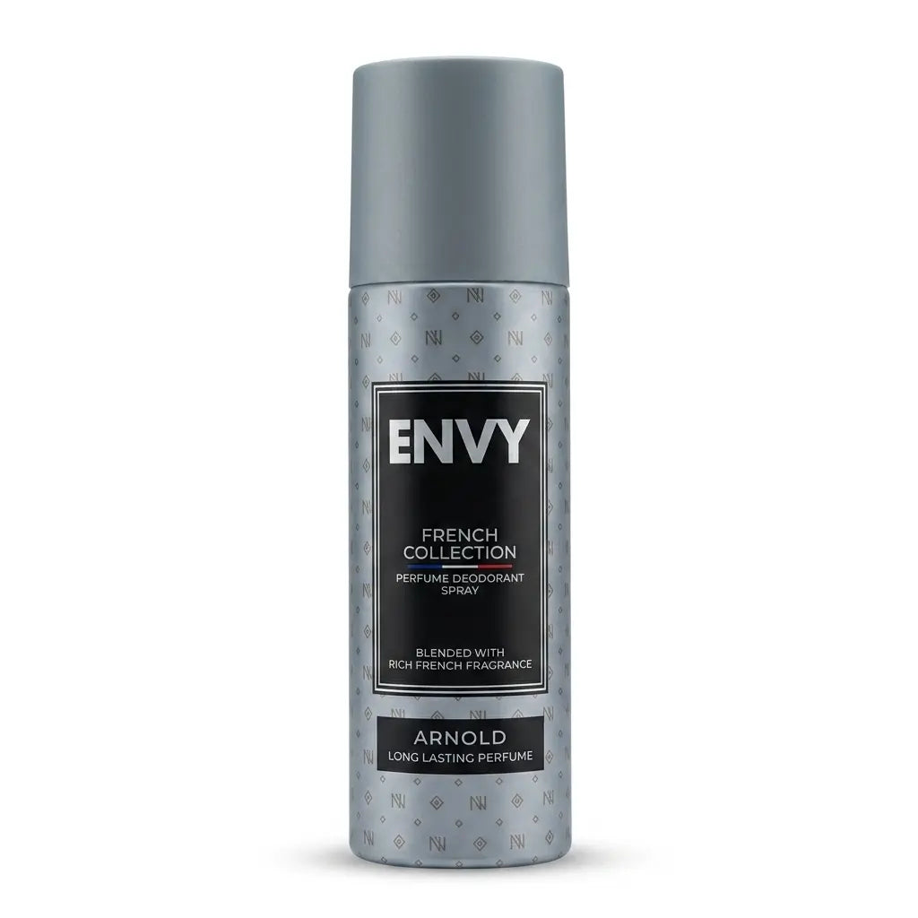 Envy French Collection Arnold Perfume Deodorant Spray | 120ml | Long-Lasting Scent for Men
