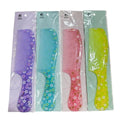 Floral Printed Hair Comb – 1 Piece (Random Color)