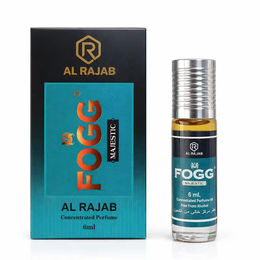Fogg Majestic 6ml Concentrated Perfume Oil – Alcohol-Free Premium Attar by Al Rajab