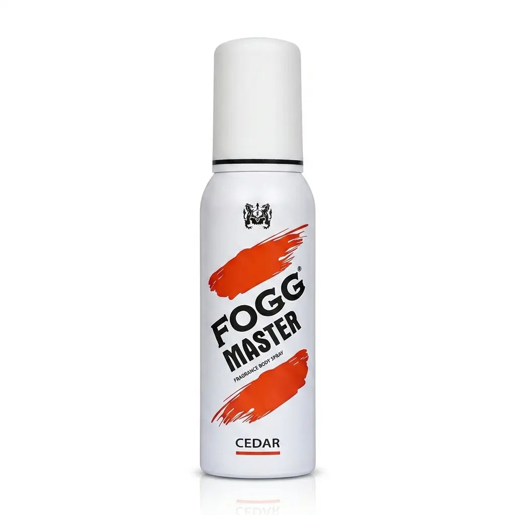 Fogg Master Cedar Fragrance Body Spray – Long-Lasting Woody Scent