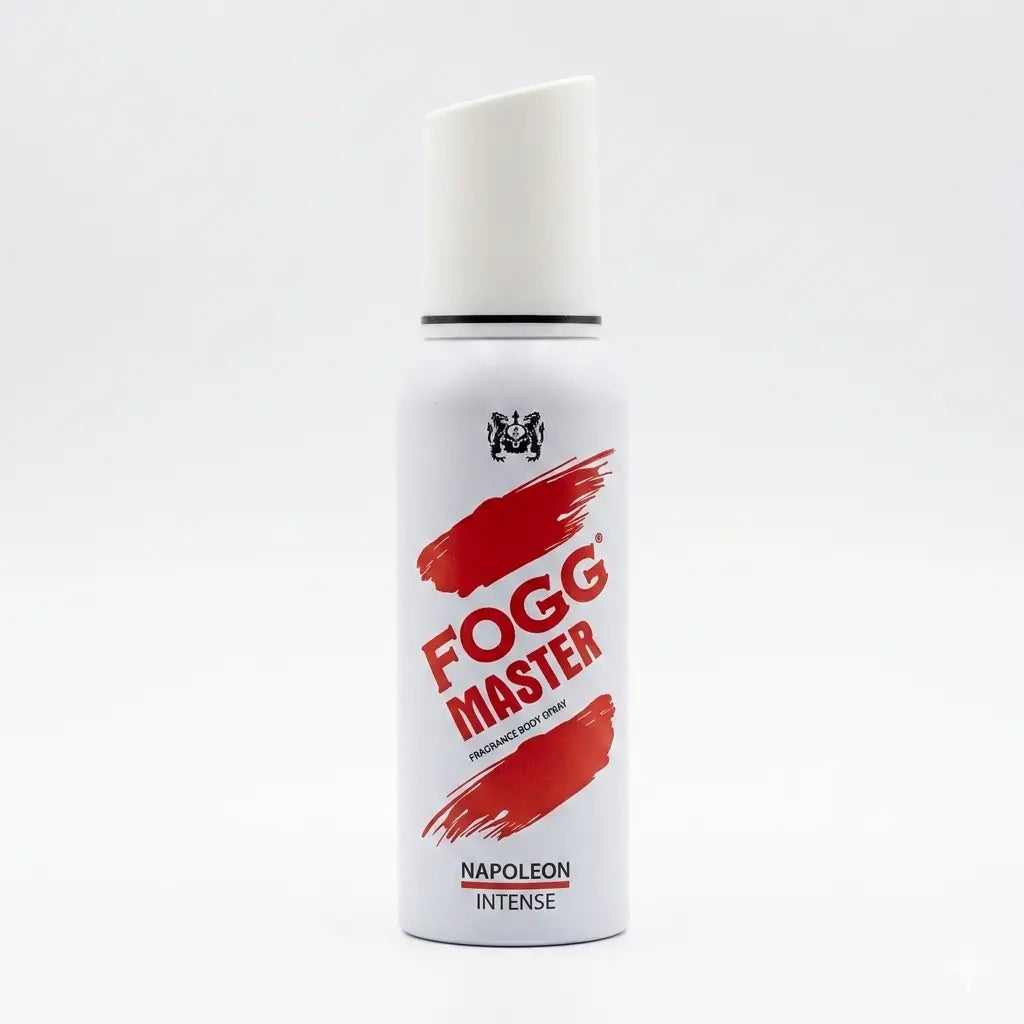 Fogg Master Napoleon Intense Fragrance Body Spray for Men | 120ml Long-Lasting Spicy Woody Deodorant | No Gas Only Perfume