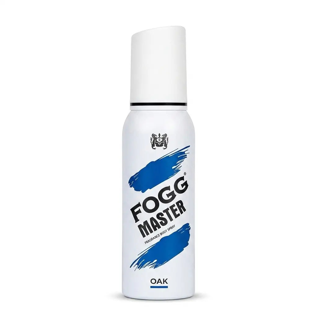 Fogg Master Oak Fragrance Body Spray for Men | 120ml Long-Lasting Woody Fresh Deodorant | No Gas Only Perfume