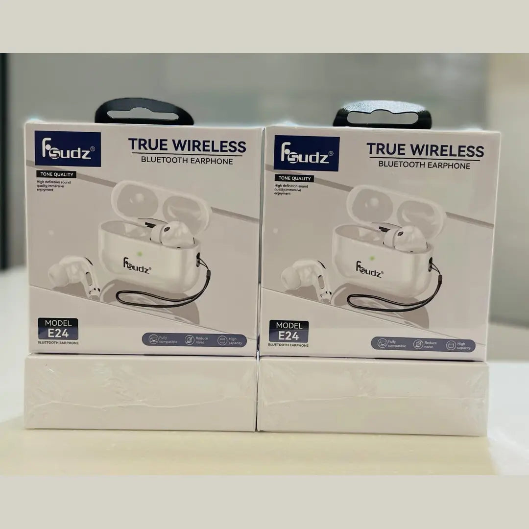 Fsudz E24 True Wireless Earbuds – Reliable Bluetooth Earphones with Clear HD Sound
