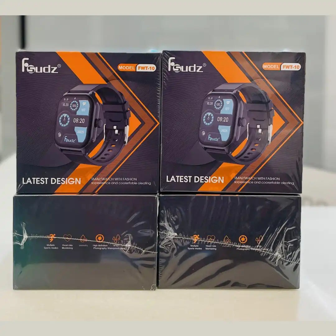 Fsudz FWT-10 Smartwatch – Fitness Tracker with Heart Rate & Sports Modes