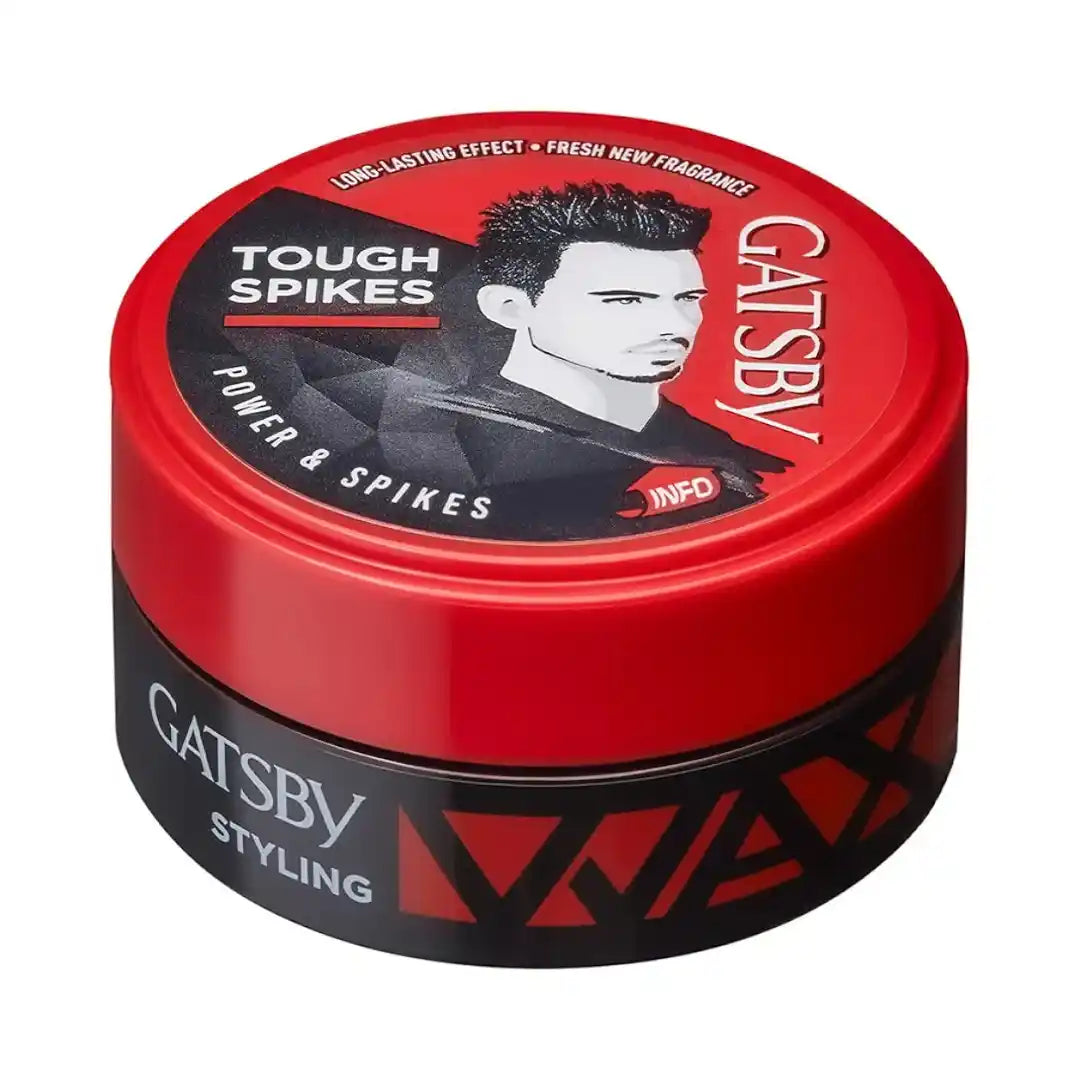 Gatsby Styling Wax Tough Spikes 25g – Extreme Hold Hair Wax for Men