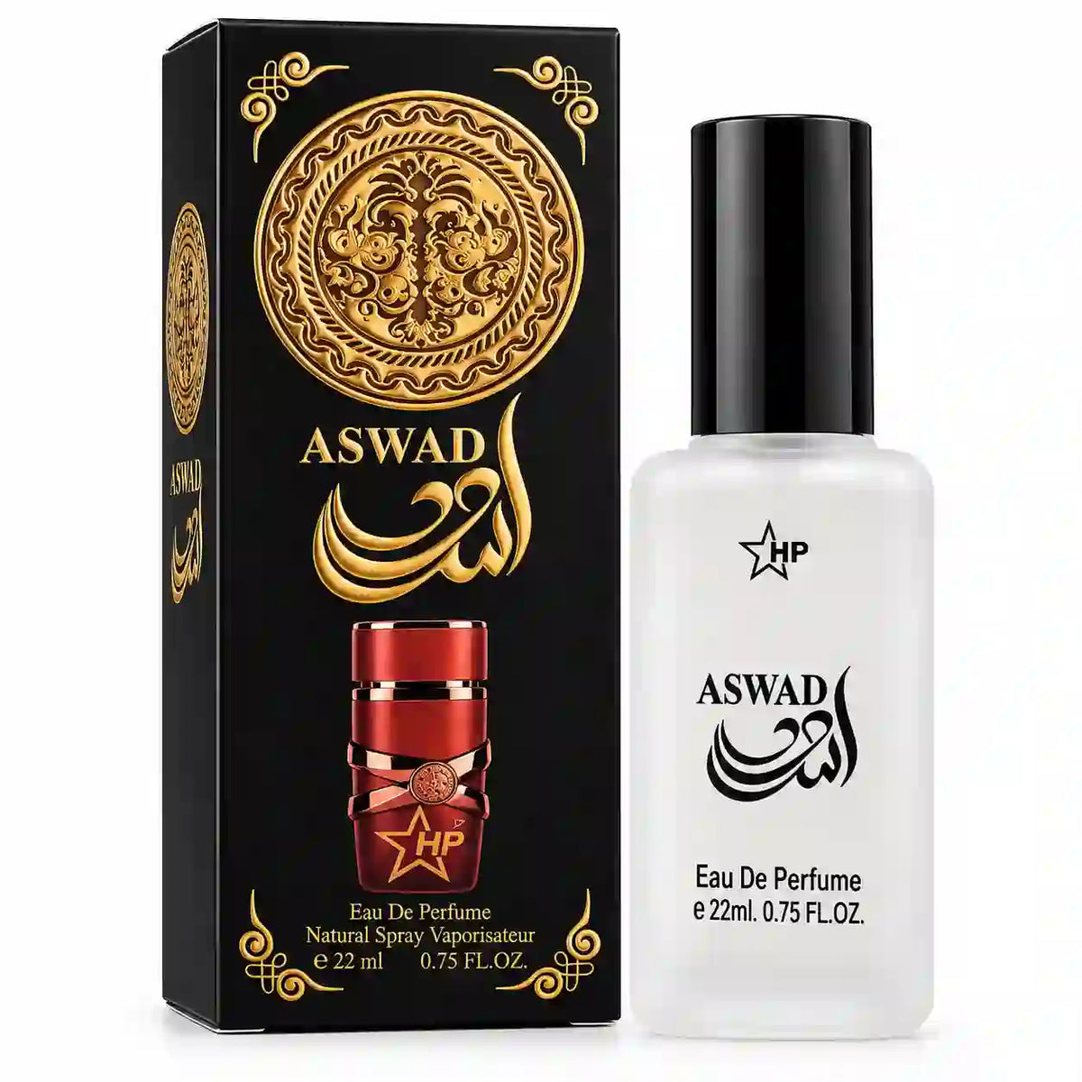 HP Aswad Eau De Parfum – 22ml
