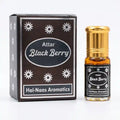 Hal-Naas Aromatics Black Berry Attar 3ml | Fruity Musk Perfume Oil for Men & Women | Alcohol-Free Roll-On