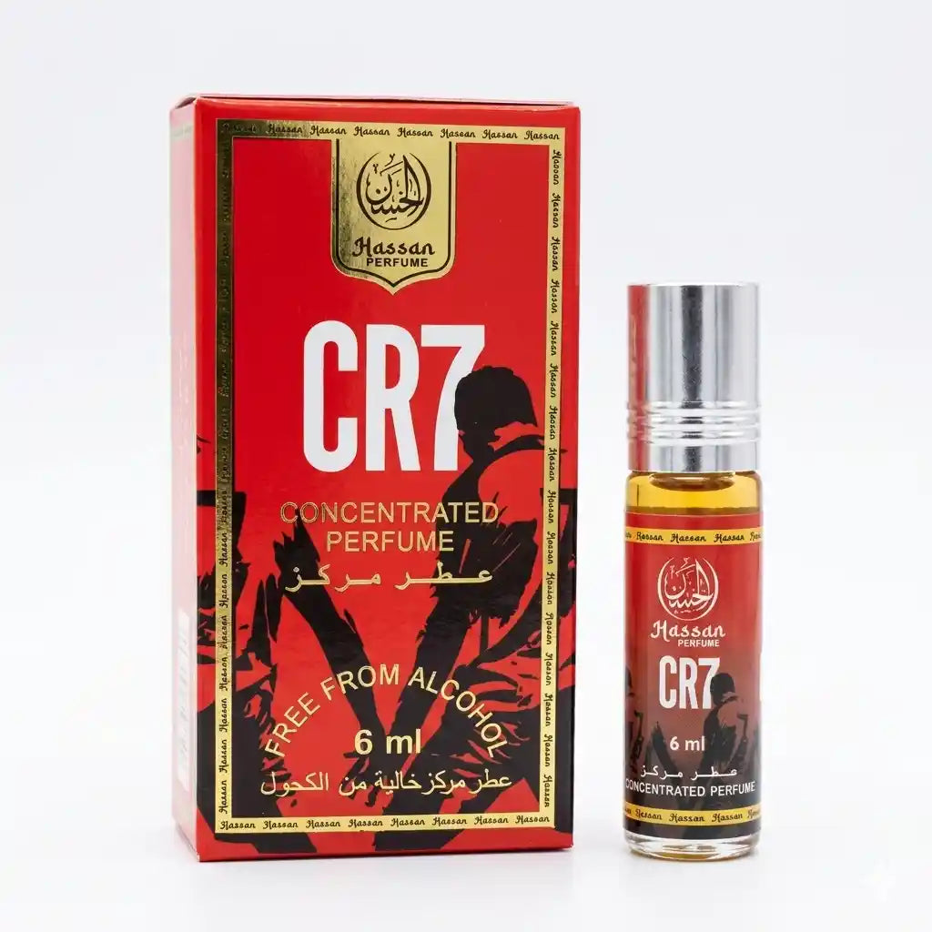 Hassan CR7 Perfume Oil Roll-On | 6ml Alcohol-Free Concentrated Attar