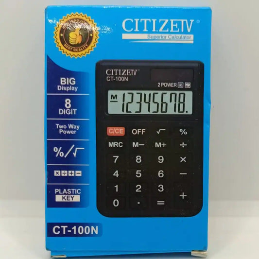 Citizetv எலக்ட்ரானிக் கால்குலேட்டர் CT-100N