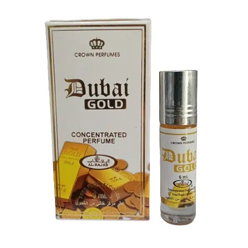 Al Rajab Dubai Gold 6ml Attar – BIG PETTAH