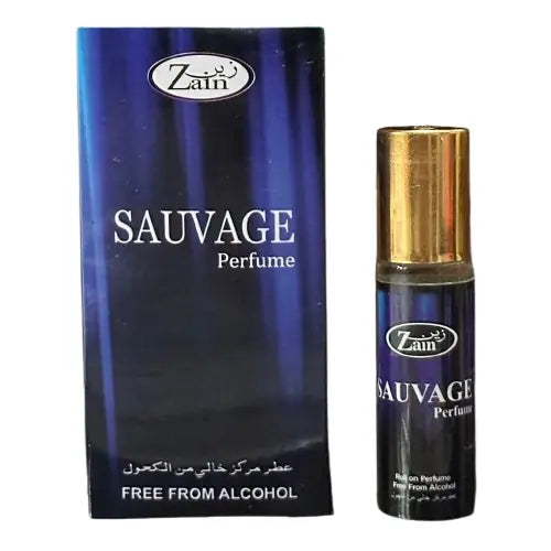 Zain Perfume Sauvage 6ml Attar