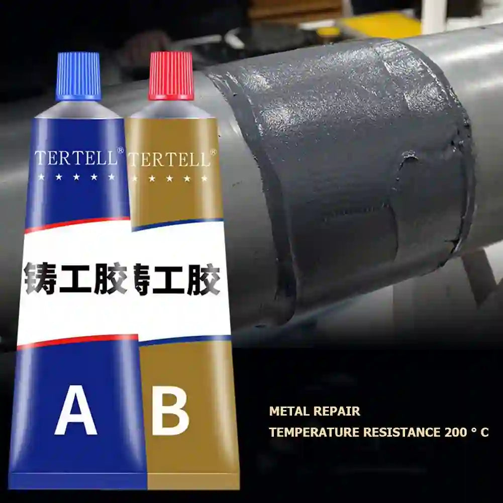 TERTELL Metal Repair Glue - A+B Epoxy Adhesive