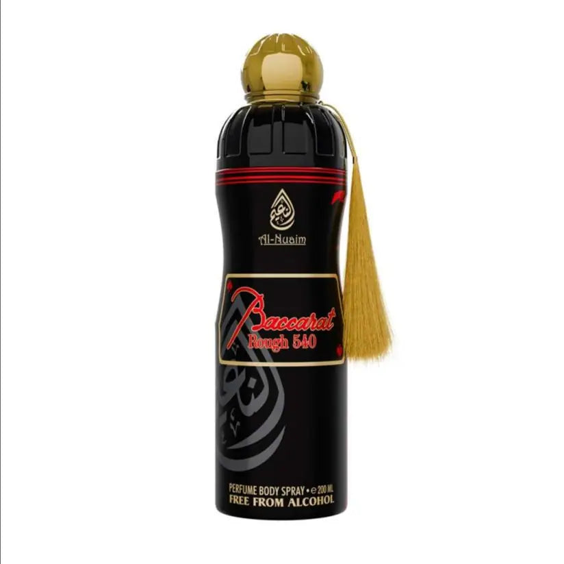 Al Nuaim Baccarat Rough 540 Perfume Body Spray 200ml 