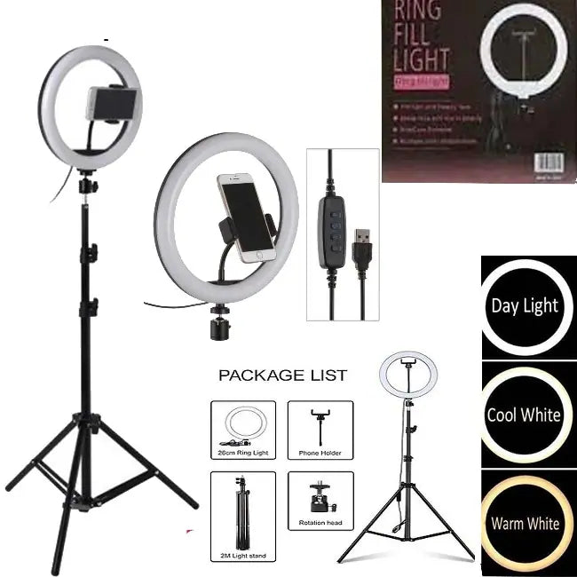 Ring Light with Adjustable Stand