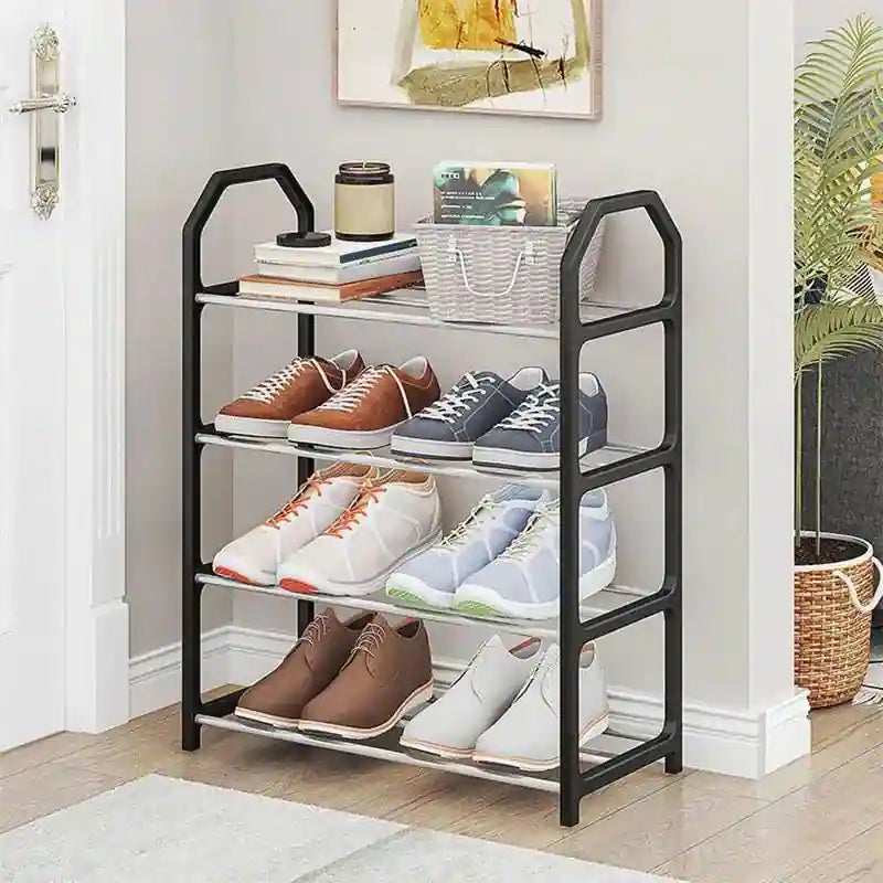 Multipurpose Shoe Rack - Four Tiers