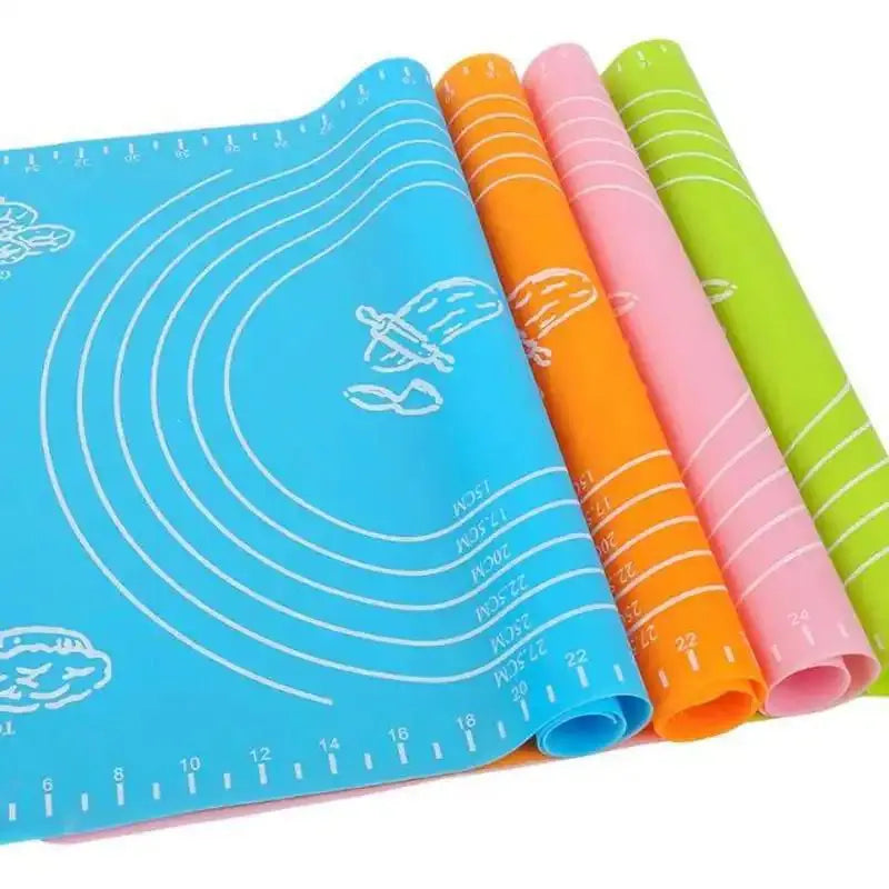 Silicone Baking Mat - Thickening Flour Rolling Scale Mat (Random Color)