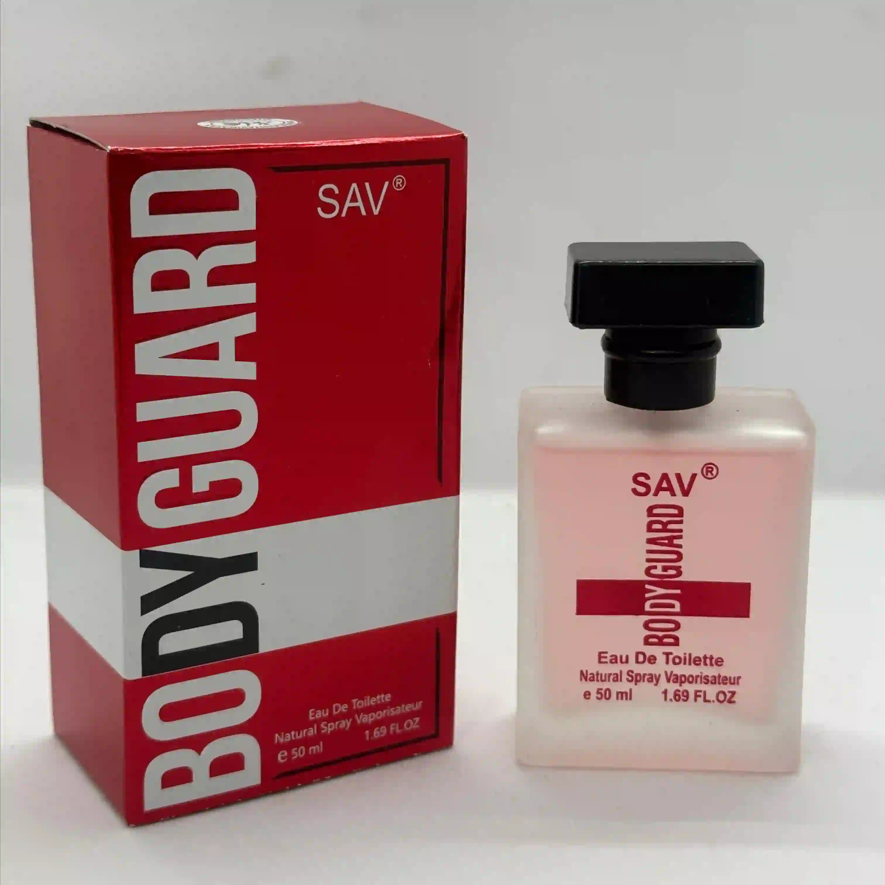 SAV BODYGUARD Eau De Toilette - 50ml, Frosted Bottle