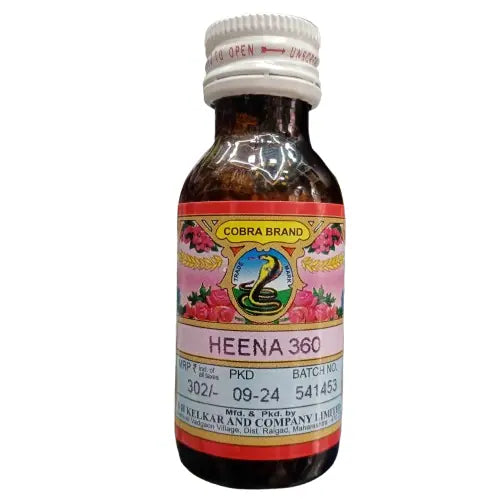 Cobra Brand Heena 360 Attar 25ml