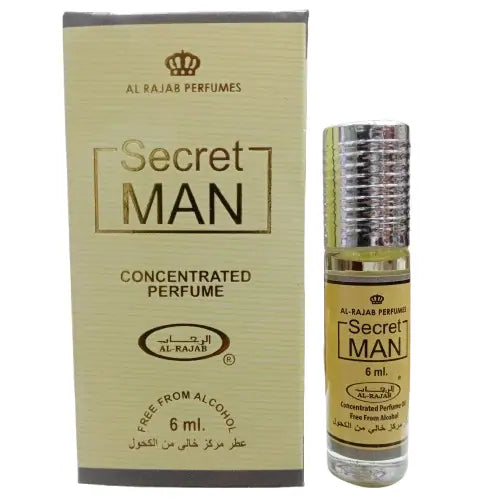 Al Rajab Perfumes Secret Man 6ml Attar