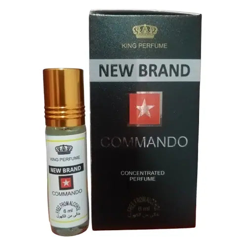 King Perfume New Brand Commando 6ml Attar