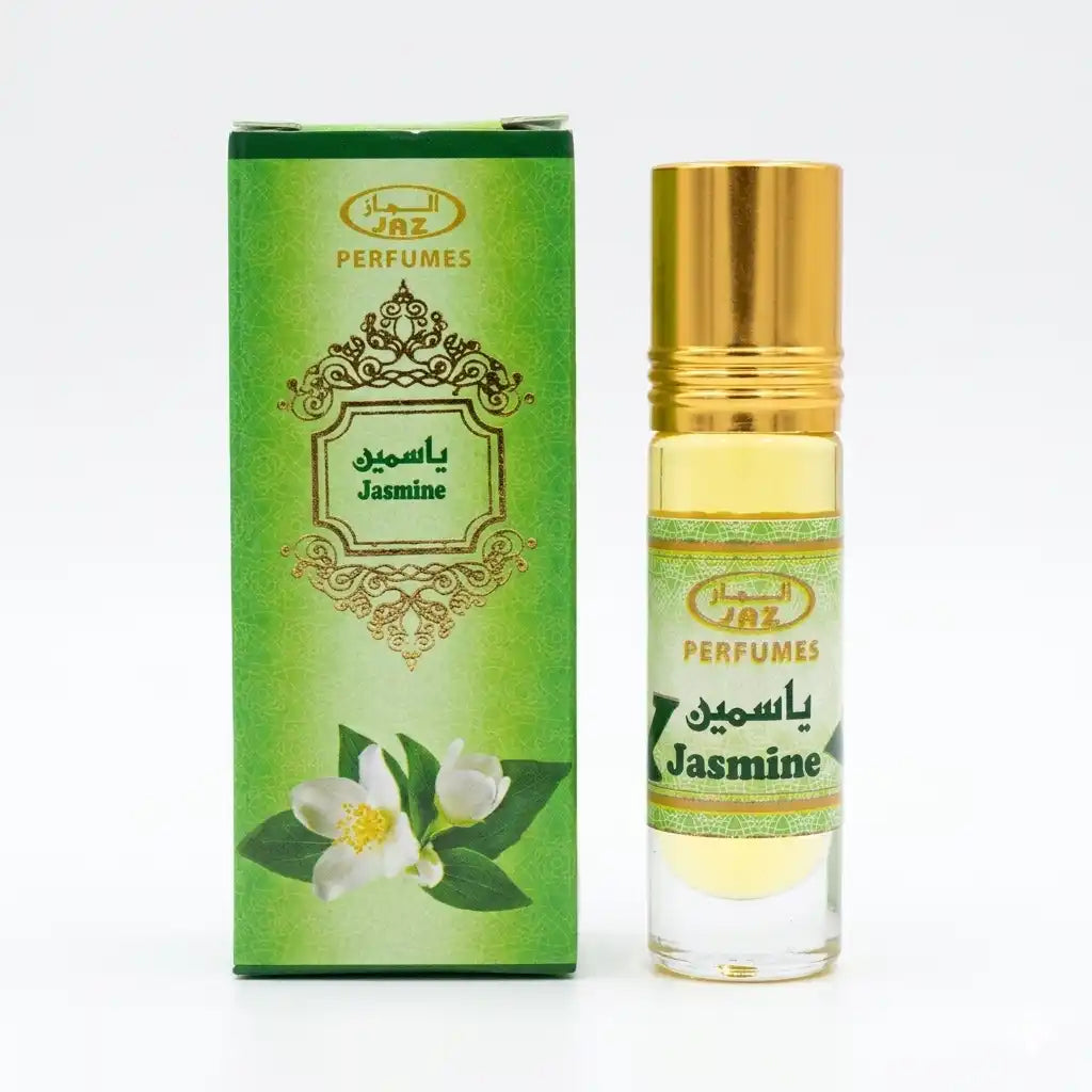 Jaz Perfumes Jasmine Attar Perfume Oil 6ML | Fresh Floral Long Lasting Fragrance