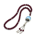 Kaaba Pendant Prayer Beads Tasbih – Elegant Islamic Dhikr Beads