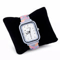 Kalami Square Dial Printed Strap Casual Watch – Stylish Everyday Wear