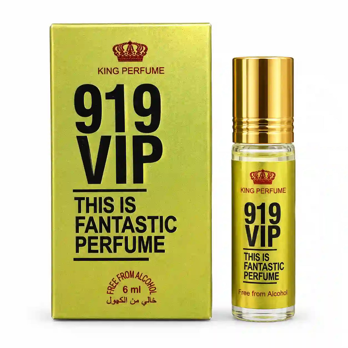 King Perfume 919 VIP Attar 6ml – Men's Perfume Oil