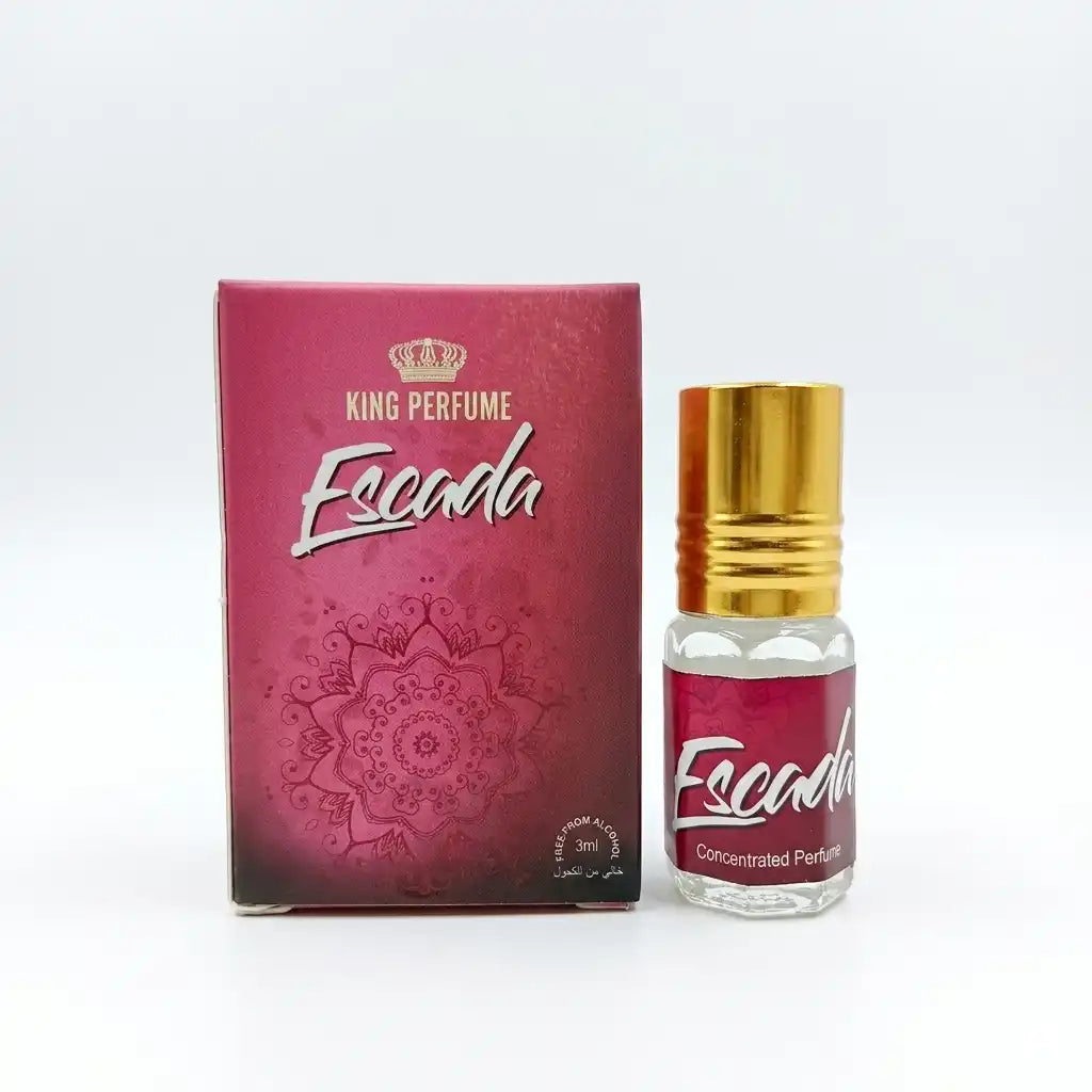 King Perfume Escada Roll-On Attar | 3ml Alcohol-Free Concentrated Perfume Oil | Women