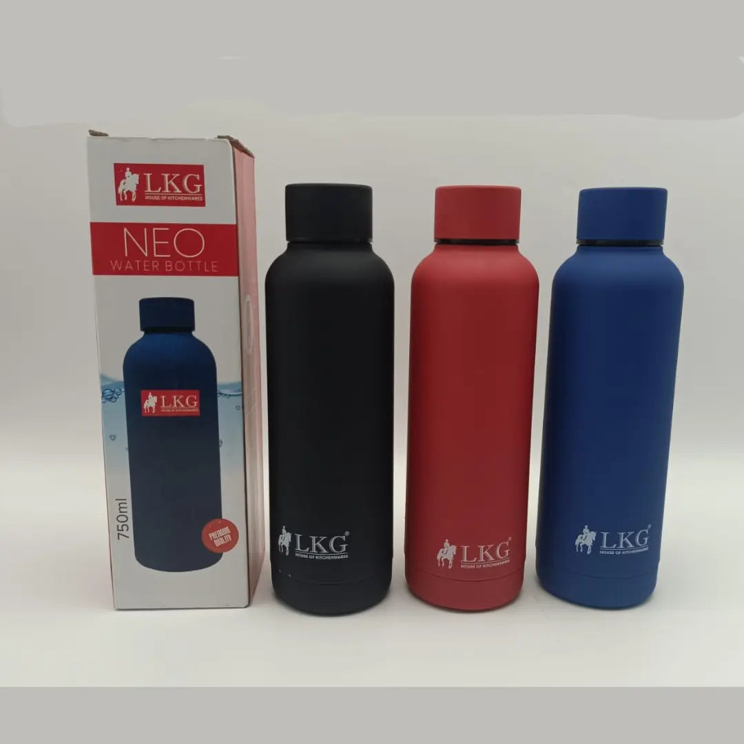 LKG 750ml Steel Water Bottle – Neo Series | Leak-Proof & Durable
