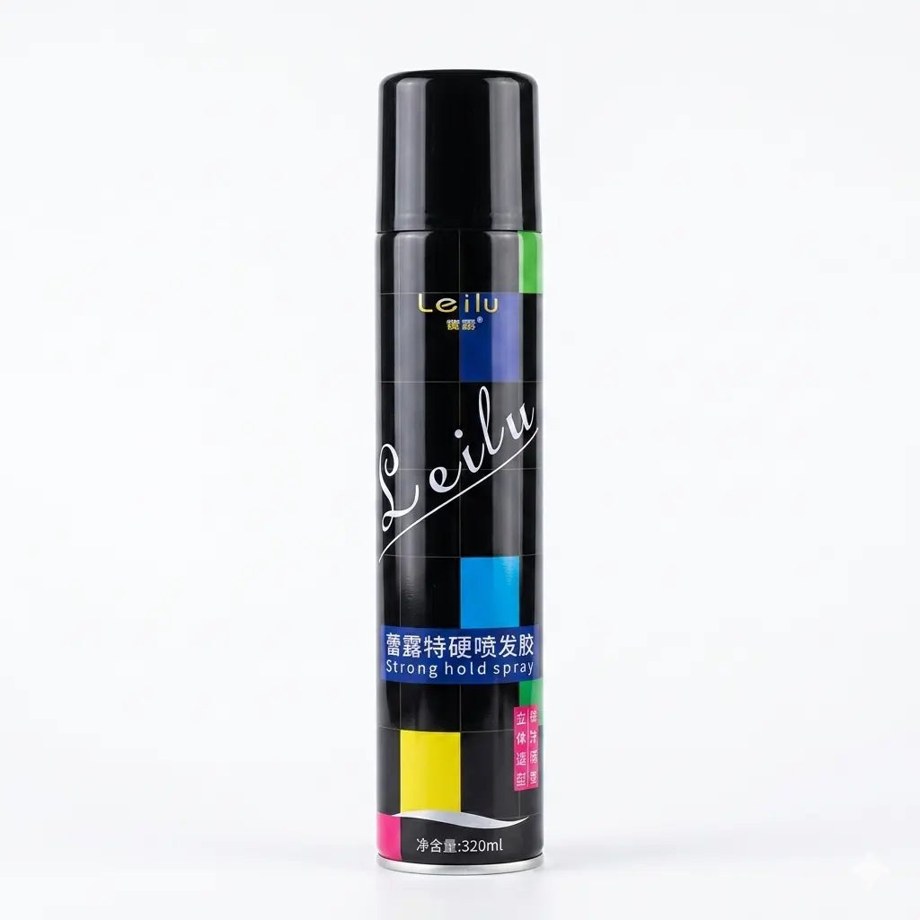 Leilu Strong Hold Hair Spray – Long Lasting Style & Volume Control – 320ml