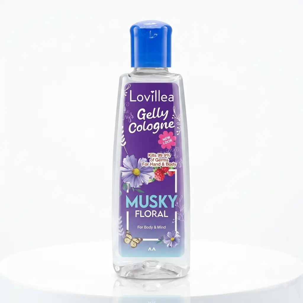 Lovillea Gelly Cologne Musky Floral – 200ml