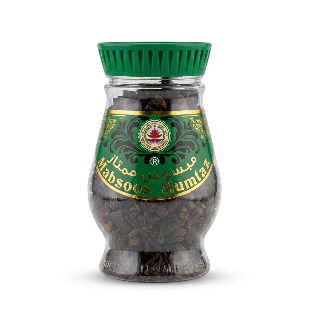 Mabsoos Mumtaz Premium Bakhoor Chips | Oudh Incense Jar