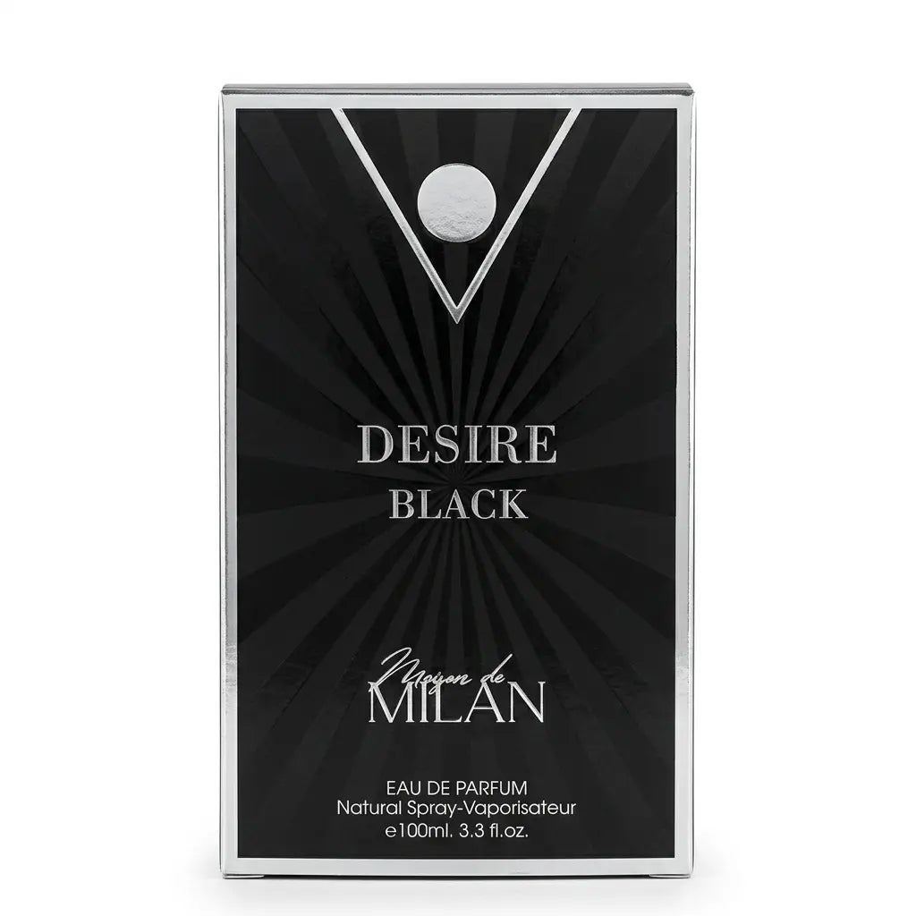 Maison de Milan Desire Black Eau de Parfum | 100ml | Luxury EDP for Men