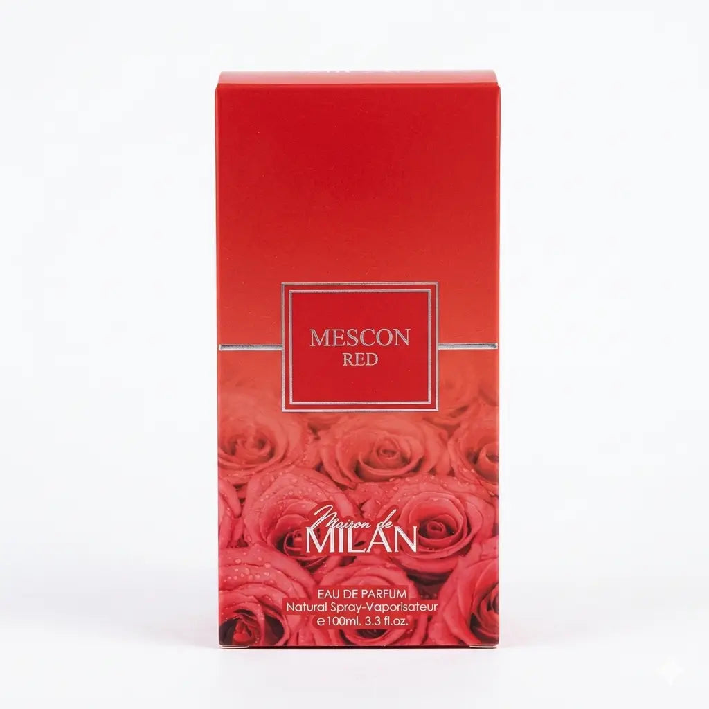 Maison de Milan Mescon Red Eau de Parfum | 100ml | Floral EDP for Women