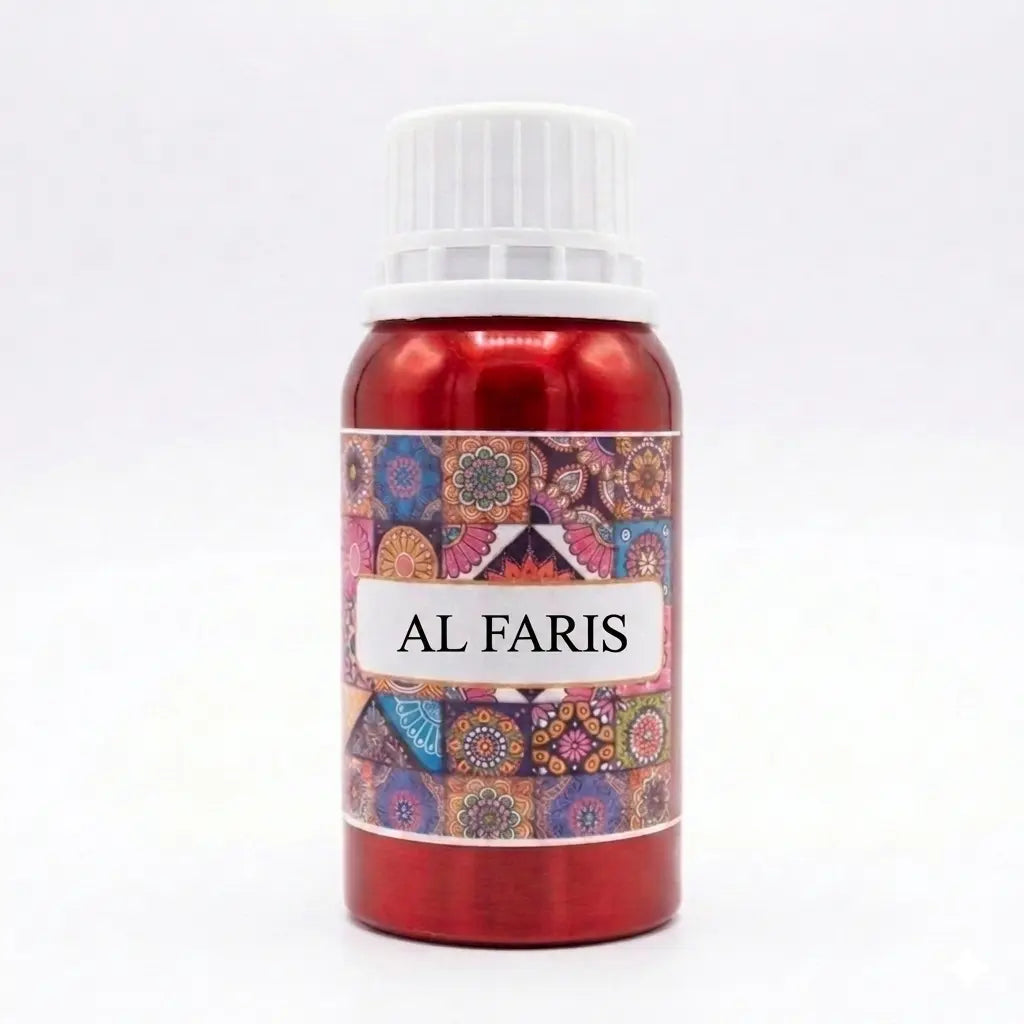 Mohson's Perfumery Al Faris Concentrated Attar Oil – 100g Alcohol-Free Bulk Refill